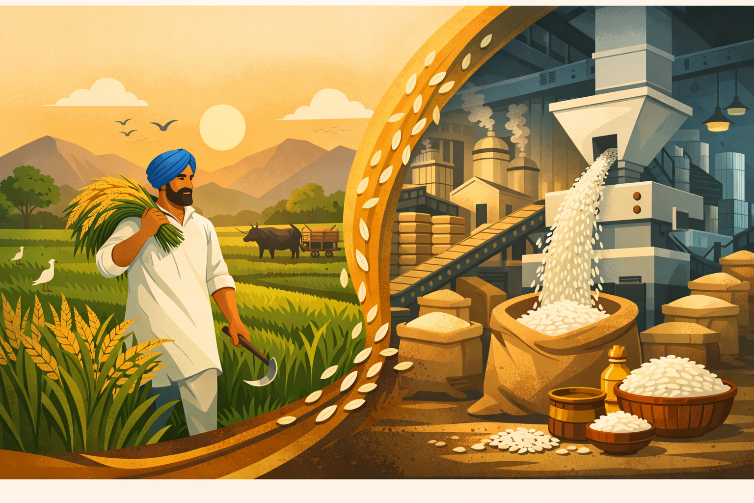 Sardar Rice Mills — operations and plant